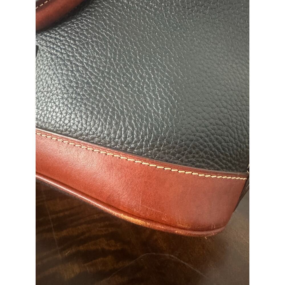 Dooney & Bourke Pebble Grain Zip Zip Satchel EUC - Picture 12 of 16